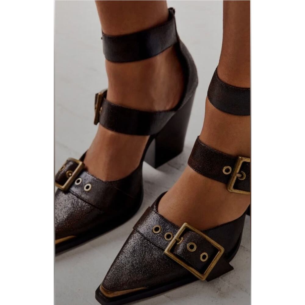 NWOB Free People x Jeffrey Campbell Hendrix Heels Size 9